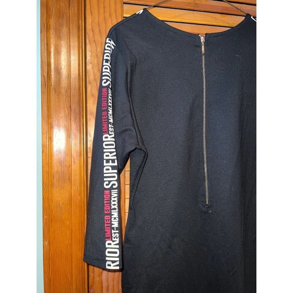 Redfox Black Bodycon Dress — L — NWOT - Picture 4 of 7